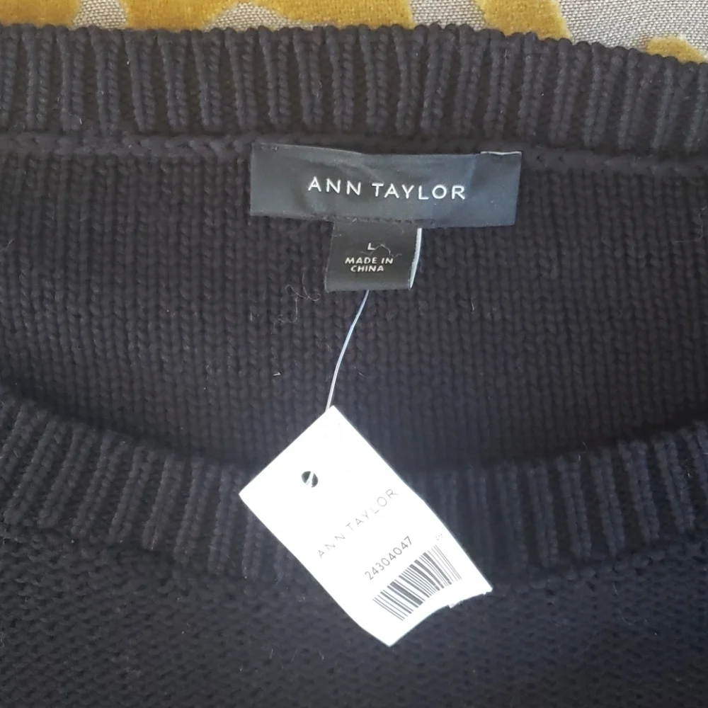 Ann Taylor Striped Sweater NWT